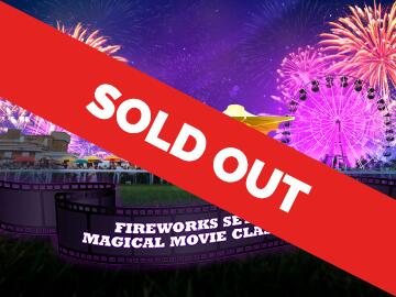 Magical Movies Firework event at Bath Racecourse
